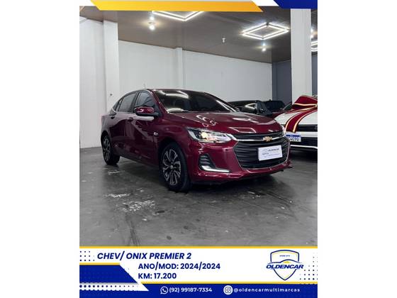 CHEVROLET ONIX 1.0 TURBO FLEX PLUS PREMIER AUTOMÁTICO CHEVROLET ONIX 1.0 TURBO FLEX PLUS PREMIER AUTOMÁTICO